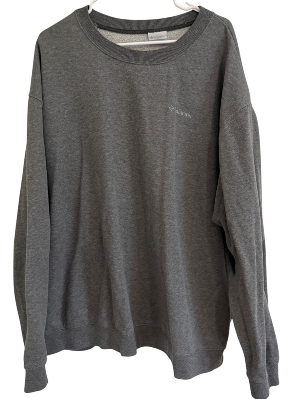 Columbia Men's Charcoal Gray Crewneck Sweatshirt